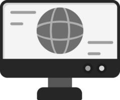 ícone do vetor de monitoramento