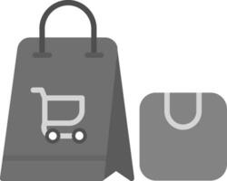 ícone de vetor de sacola de compras