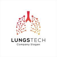 humano pulmões logotipo desenhos modelo, pulmões tecnologia logotipo Projeto vetor, respiratório sistema logotipo Projeto vetor