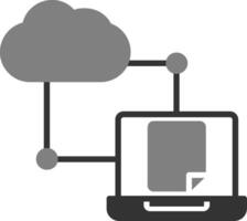 ícone de vetor de transferência de dados