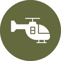 ícone de vetor de helicóptero