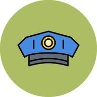 polícia homem chapéu vetor ícone