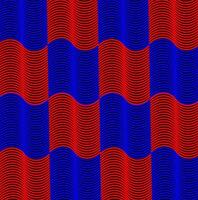 abstrato vetor fundo dentro a Formato do alternando vermelho e azul geométrico formas