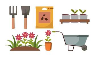 jardim ferramenta vetor jardinagem equipamento registro