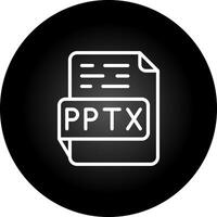 pptx vetor ícone