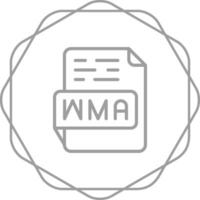 ícone do vetor wma