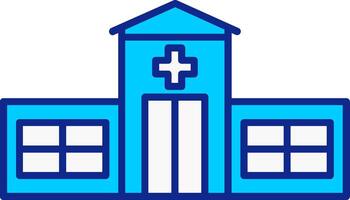 emergência quarto azul preenchidas ícone vetor