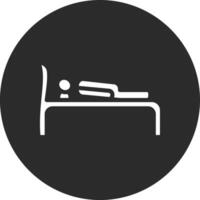 ícone de vetor dormindo