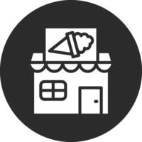 sorvete fazer compras vetor ícone