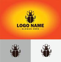 besouro logotipo vetor arte ícone gráficos para companhia marca o negócio logotipo modelo