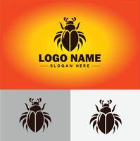 besouro logotipo vetor arte ícone gráficos para companhia marca o negócio logotipo modelo