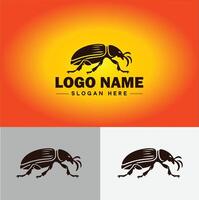 besouro logotipo vetor arte ícone gráficos para companhia marca o negócio logotipo modelo