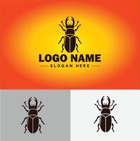 besouro logotipo vetor arte ícone gráficos para companhia marca o negócio logotipo modelo