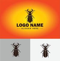 besouro logotipo vetor arte ícone gráficos para companhia marca o negócio logotipo modelo