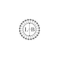 Libra simples Casamento inicial conceito com Alto qualidade logotipo Projeto vetor