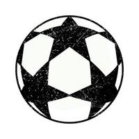 modelo de ícone de vetor de design de logotipo de futebol