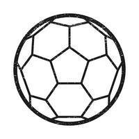 modelo de ícone de vetor de design de logotipo de futebol