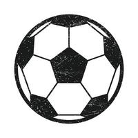 modelo de ícone de vetor de design de logotipo de futebol