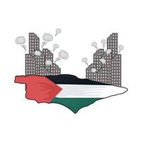 livre Palestina ilustração vetor