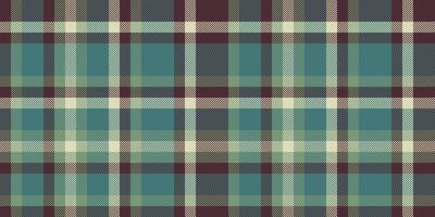 volume vetor padronizar têxtil, efeito tecido fundo tartan. criança desatado xadrez Verifica textura dentro cerceta e Sombrio cores.