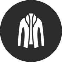 ícone de vetor de casaco de negócios