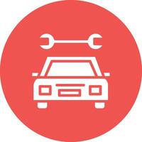 ícone de vetor de serviço de carro
