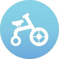 acrobático bicicleta vetor ícone