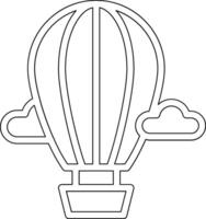 ar balão vetor ícone