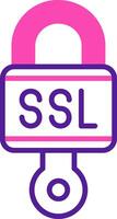 ícone de vetor ssl