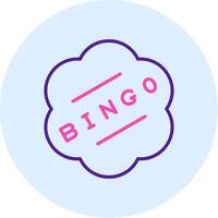 ícone de vetor de bingo