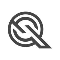 inicial qs carta logotipo com criativo moderno o negócio tipografia vetor modelo. criativo abstrato carta sq logotipo Projeto.