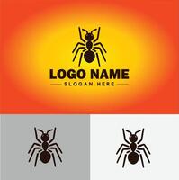 aranha logotipo vetor arte ícone gráficos para companhia marca o negócio ícone aranha logotipo modelo