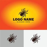 aranha logotipo vetor arte ícone gráficos para companhia marca o negócio ícone aranha logotipo modelo