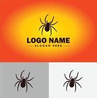 aranha logotipo vetor arte ícone gráficos para companhia marca o negócio ícone aranha logotipo modelo