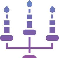 ícone de vetor de velas