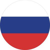 Rússia bandeira nacional emblema gráfico elemento ilustração vetor