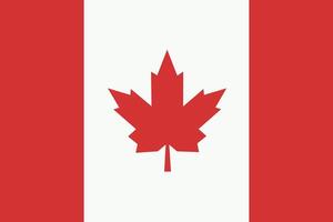 Canadá bandeira nacional emblema gráfico elemento ilustração vetor