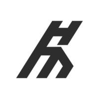 inicial mh carta logotipo vetor modelo Projeto. criativo abstrato carta hm logotipo Projeto. ligado carta hm logotipo Projeto.