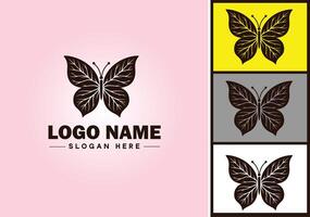 borboleta logotipo vetor arte ícone gráficos para companhia marca ícone borboleta logotipo modelo