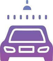 ícone de vetor de lavagem de carros