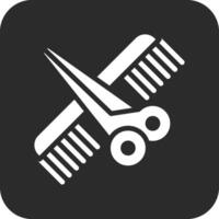 ícone de vetor de barbearia