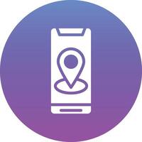 Móvel GPS vetor ícone