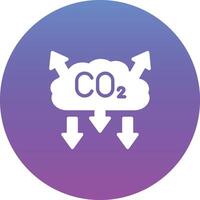 co2 poluição vetor ícone