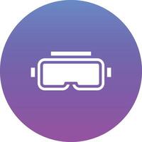 ícone de vetor de óculos vr