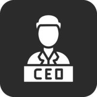CEO vetor ícone