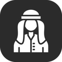 masculino beduíno vetor ícone