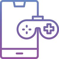 Smartphone jogos vetor ícone