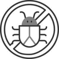 ícone de vetor de bug