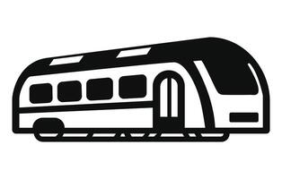 legal moderno plano Projeto público transporte. cidade ônibus, pegue público transporte conceito ícone. vetor