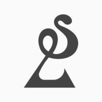 gl, lg, g e eu abstrato inicial monograma carta alfabeto logotipo Projeto vetor